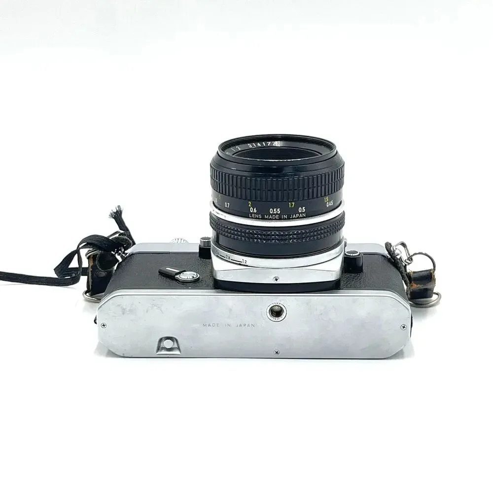 Nikon Nikkormat EL Film Camera with 50mm f1.4 Nikkor-S Lens As Is